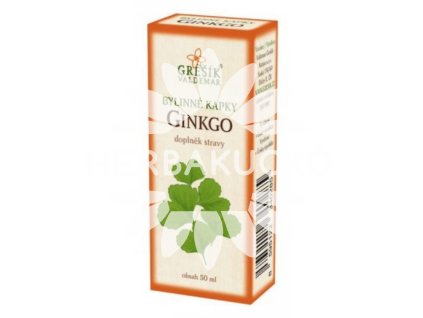 Ginkgo bylinné kvapky