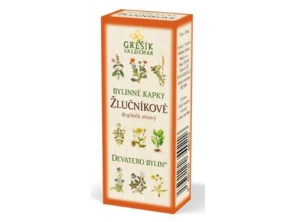 Žlčníkové bylinné kvapky