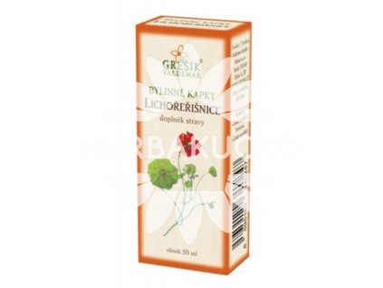 bylinné kvapky Kapucínka