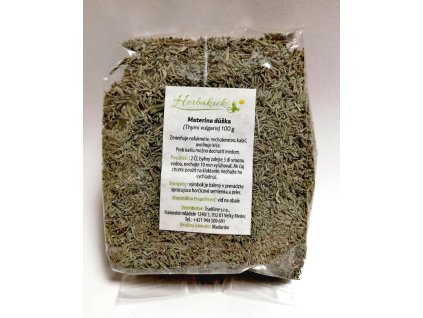 Materina dúška (Thymi vulgaris)