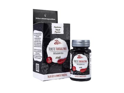 Olejové kapsule z čierneho cesnaku