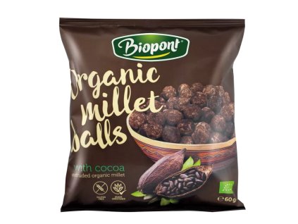 Bio Pšenové guličky, kakaová príchuť