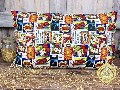 Bylinný vankúš so špaldovou náplňou - veľký