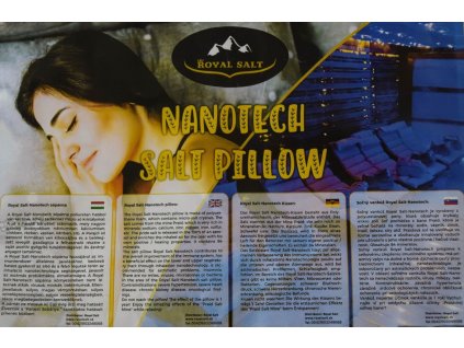 Soľný vankúš Royal Salt - Nanotech