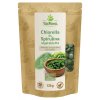 Bio chlorella a spirulina alga tablety