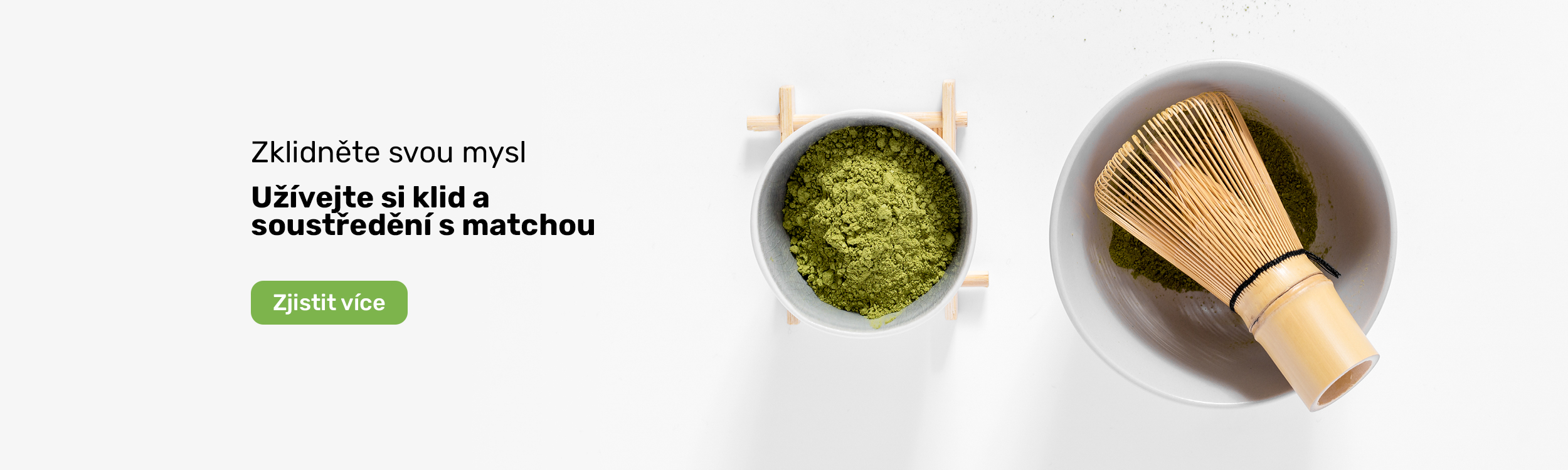 Matcha zklidnete svou mysl