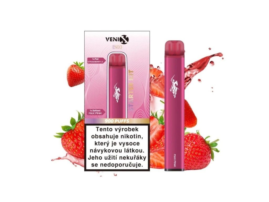 4287 venix max starter kit max pink pod strawberry