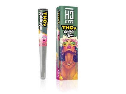 heavens haze thcv pre roll bubble gum 1 2g