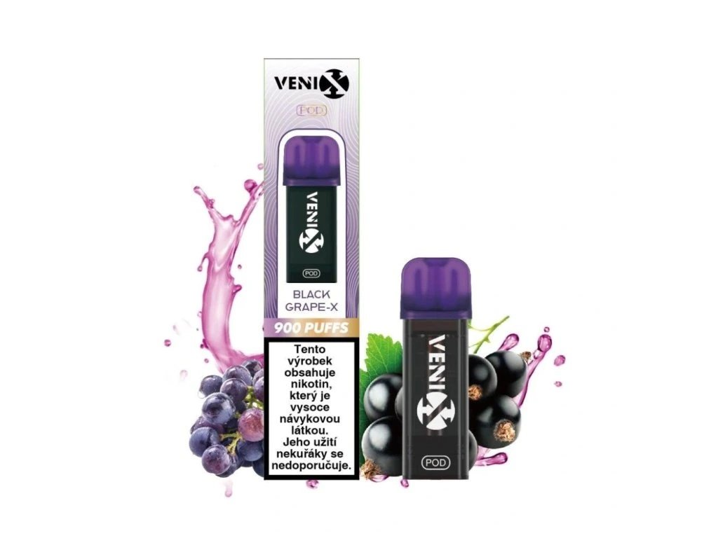 4302 venix pod black grape x 20mg ml