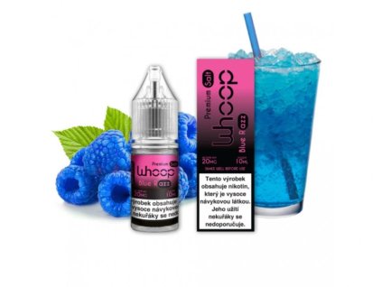 Whoop Blue Razz 10ml - Nicotină lichidă sărată: 20mg