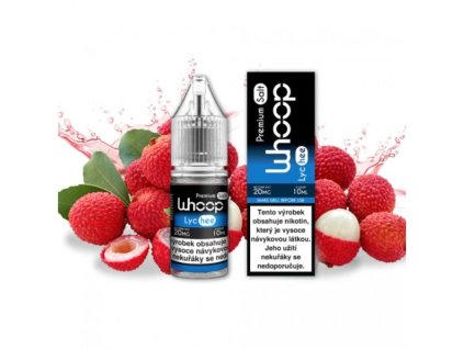 Whoop Lychee 10ml - Nicotină lichidă sărată: 20mg