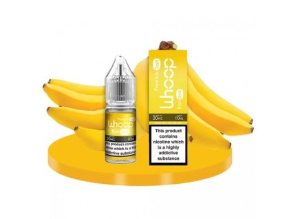 Whoop Banana 10ml -  Nicotină lichidă sărată: 20mg