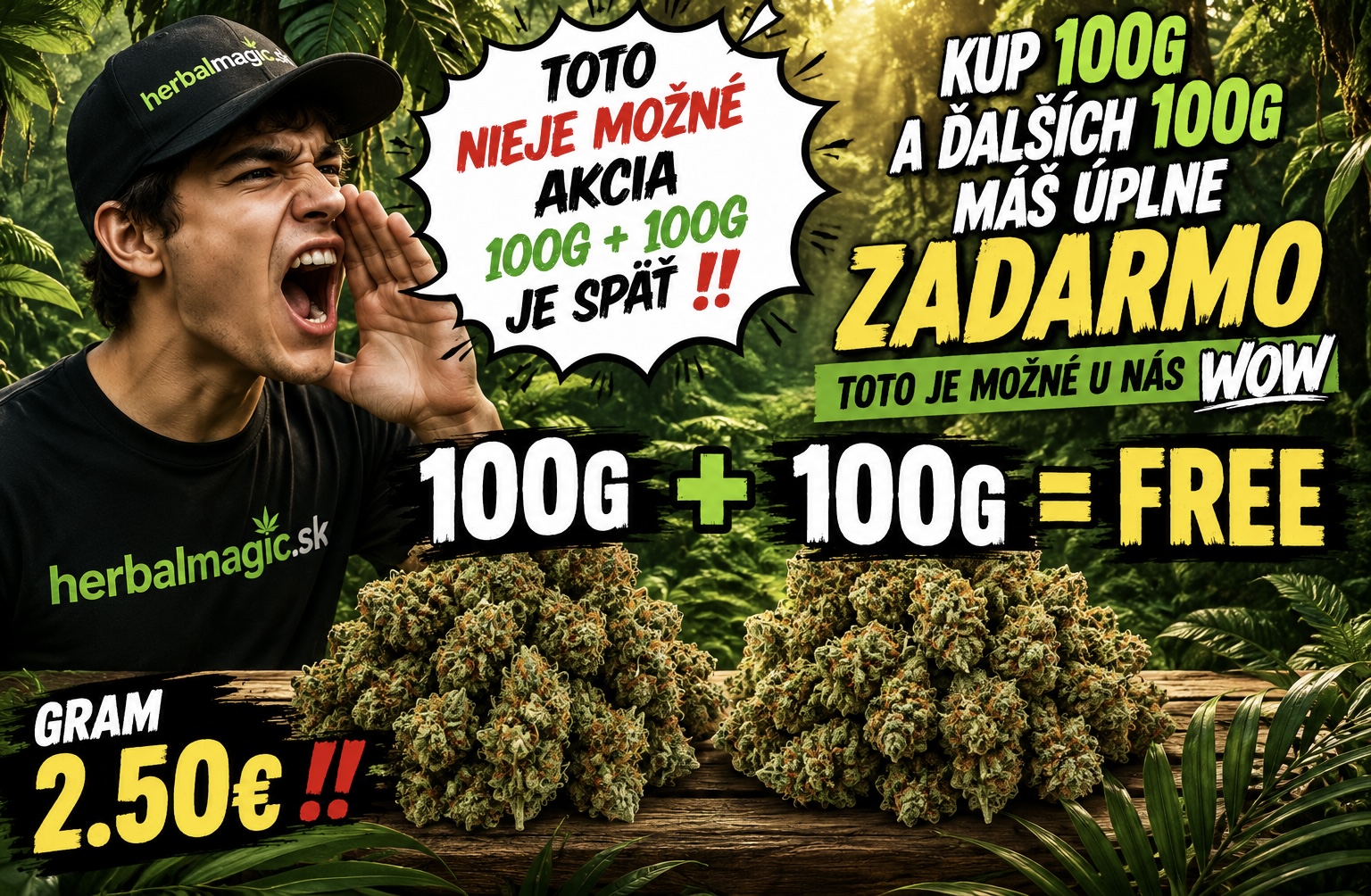 100g + 100g