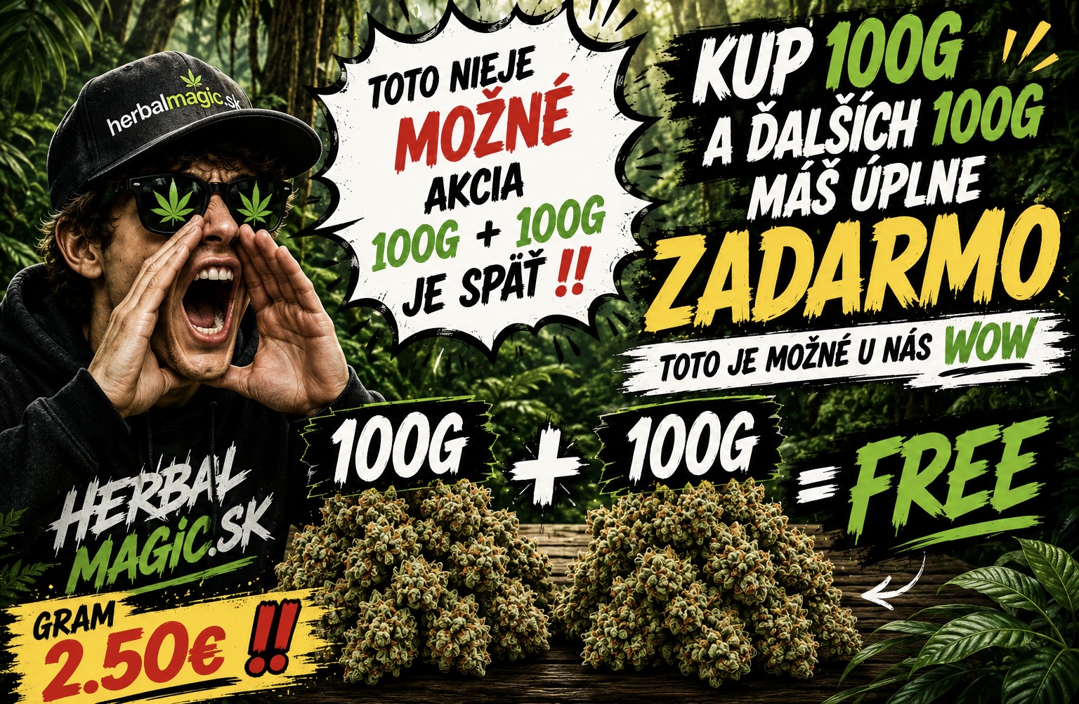 100g + 100g