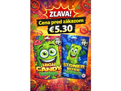 Edibles- Gummies  Edibles – Modrý Lotus gummies pre zberateľov