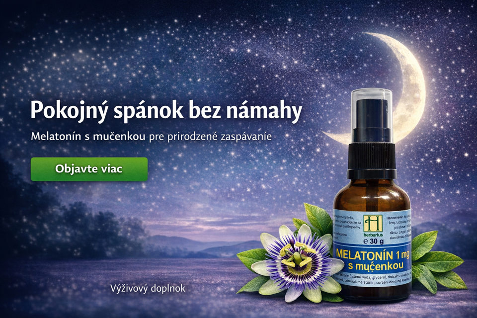 melatonín s mučenkou