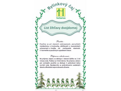 List žihľavy dvojdomej, 40 g