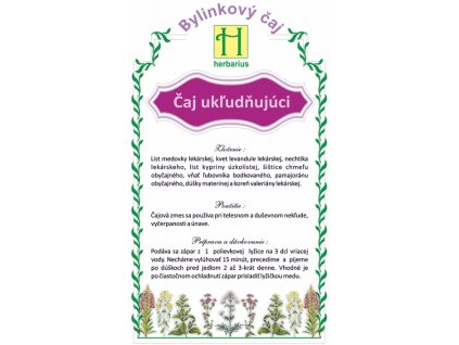 čaj ukľudňujúci