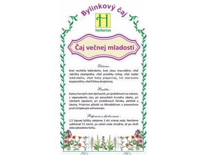 čaj večnej mladosti
