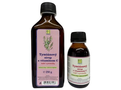 tymianovy sirup s vitaminom c