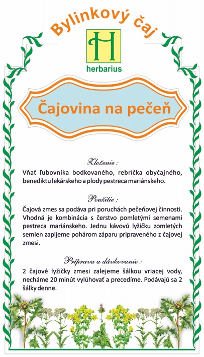 Čajovina na pečeň, 40 g