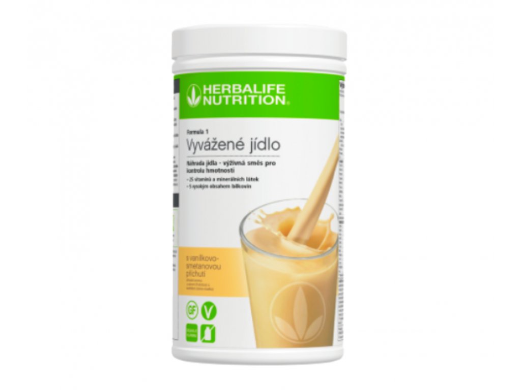 Formula 1 vanilka smetana, herbalife nutrition, herbastyle