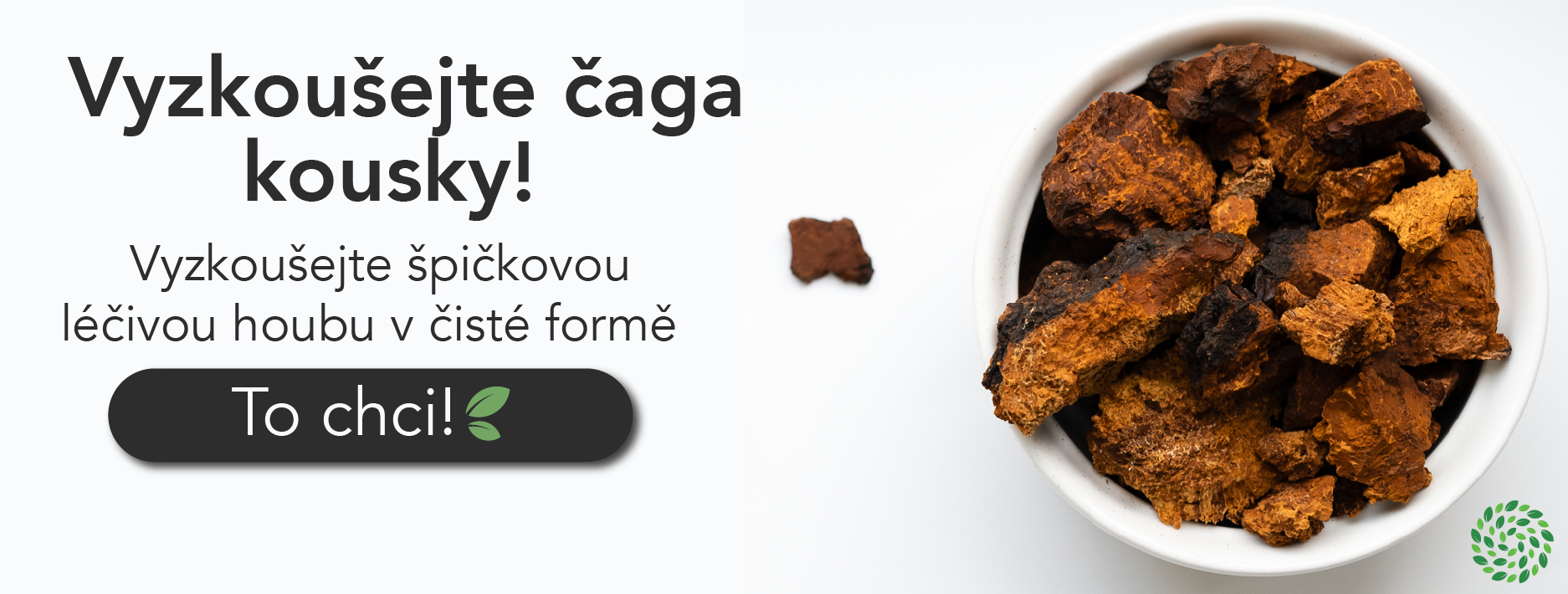 Čaga kúsky