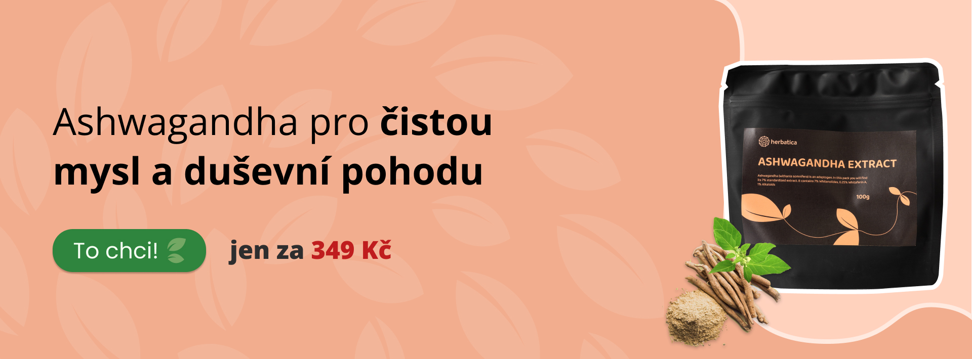 Ashwagandha prášek
