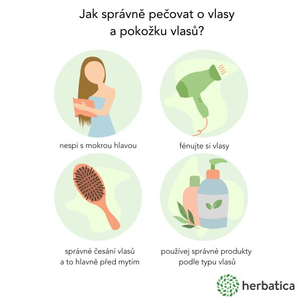 Jak správně pečovat o vlasy - tipy.