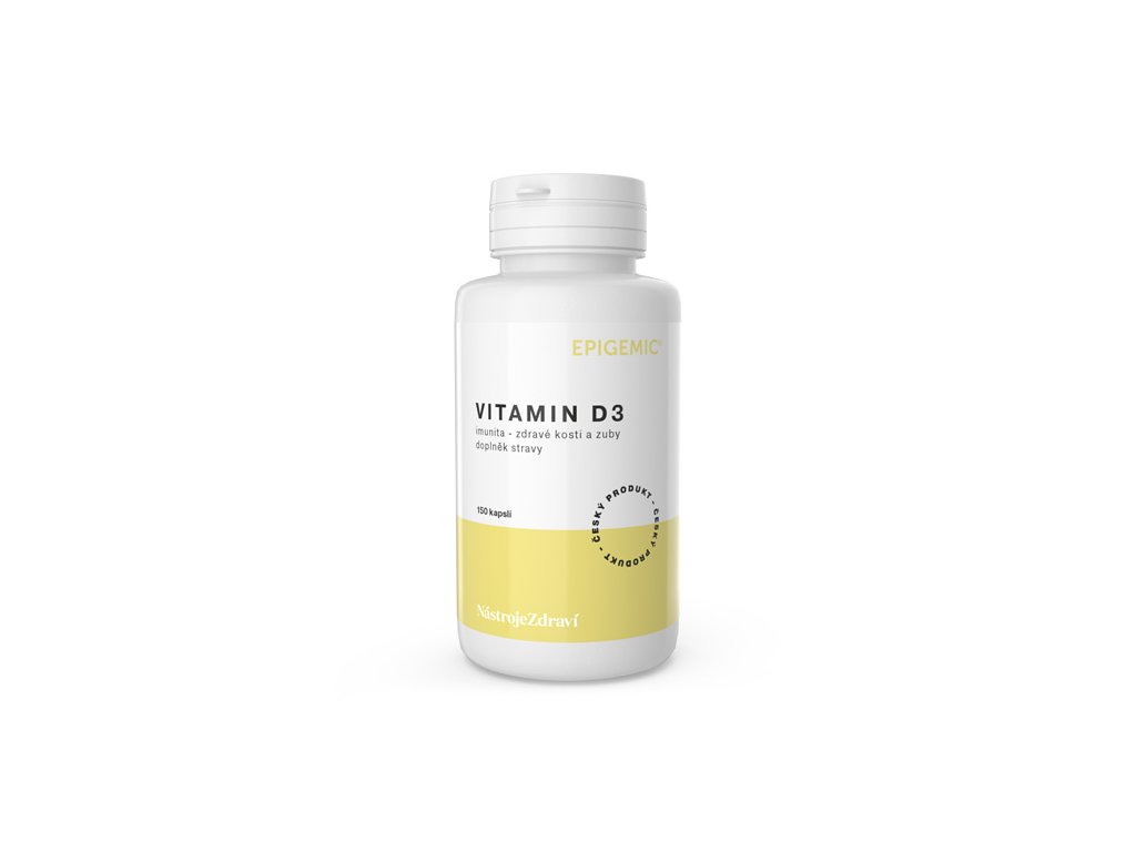 Vitamin D3 - 150 kapslí - Epigemic®