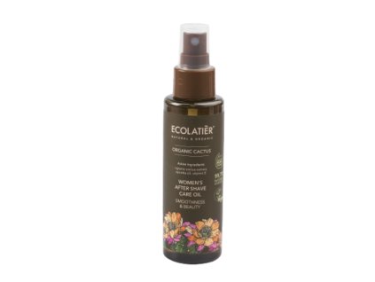ecolatier organic aliejus po skutimosi moterims kaktusas 110 ml