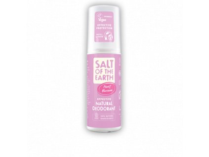 Přírodní krystalový deodorant ve spreji - květ pivoňky - Salt of the Earth - 100 ml