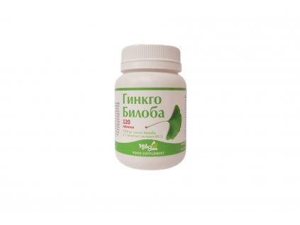 Ginkgo Biloba vyzivovy doplnokpre pre pamat Niksen 120 tabliet