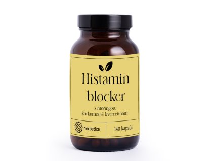 histamin blocker s moringou, kurkumou, kvercetinom v tobolkach, Herbatica