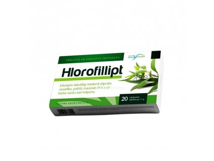 Chlorofyl s extraktem z eukalyptu - 20 tablet - ViolaHerb při nachlazení