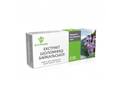 Šišiak bajkalský extrakt - 80 tabliet - Elit Pharm
