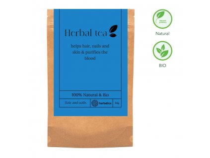 Bylinný čaj pro zdrave Vlasy a nehty - 50g - Herbatica