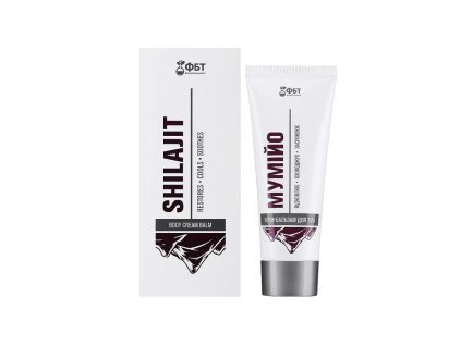 Mumio (Shilajit) tělový krémový balzám 75ml OOO Phytobiotechnology