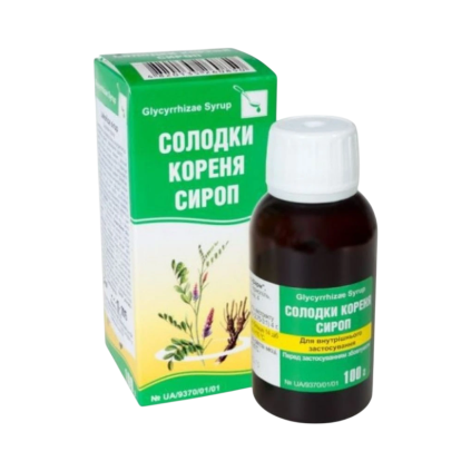 Sirup z lékořice při kašli a chrapotu - 100 g - Ternopharm