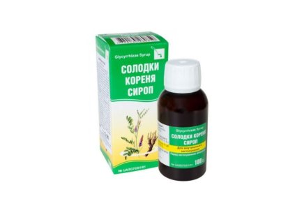 Sirup zo sladkého drievka proti kašľu a zachrípnutiu 100g ViolaHerb