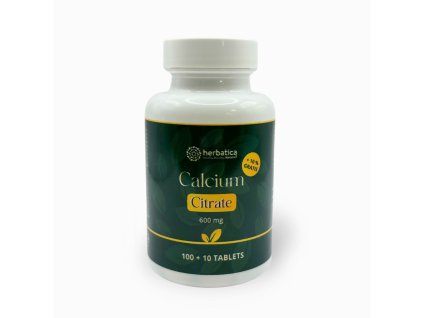 Vápník Citrát 600 mg – 110 tablet – Herbatica