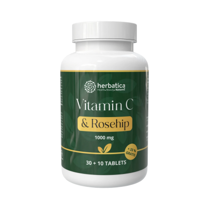 Vitamin C Strong Formula „céčko“ – 40 tablet – Herbatica
