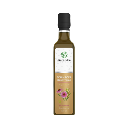 Echinacea sirup – třtinový 250 ml – Green idea