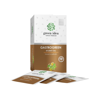 Herbex Gastrogreen – bylinný čaj – 20 sáčků – Green idea