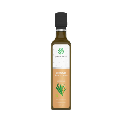 Jitrocelový sirup – třtinový 250 ml – Green idea