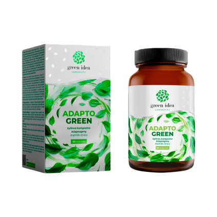 LONGEVITY ADAPTO GREEN - 90 kapslí - Green idea