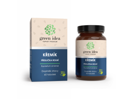 Křemík – Přeslička rolní – 60 kapslí – Green idea