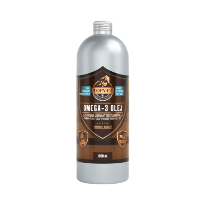 Omega-3 olej pro koně - 1000 ml - Green idea