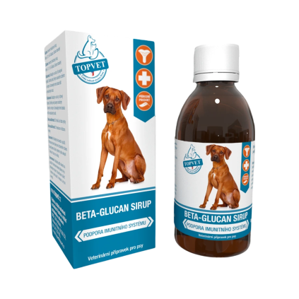 Beta-Glucan sirup pro psy 200 ml – Green idea