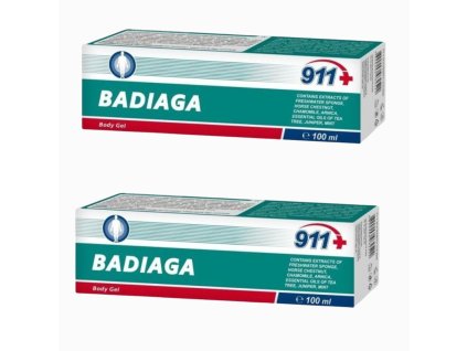 Zvýhodněný set 2x Badiaga gel na modřiny a pohmožděniny